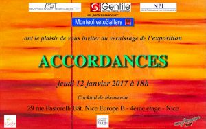 Accordances Art Exhibit Nice, France