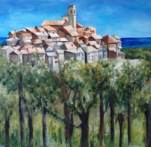 Completed Painting St. Paul de Vence