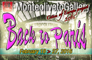 Back to Paris February 18-27, 2016